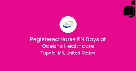 registered nurse jobs tupelo ms
